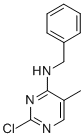 CAS 登录号：91396-13-3， 2-氯-5-甲基-N-(苯基甲基)-4-嘧啶胺