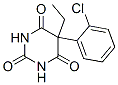CAS 登录号：91398-23-1， 5-(邻氯苯基)-5-乙基-2,4,6(1H,3H,5H)-嘧啶三酮
