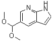 CAS 登录号：913983-17-2， 5-(二甲氧基甲基)-1H-吡咯并[2,3-b]吡啶