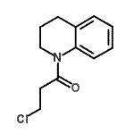 CAS 登录号：91494-44-9， 3-氯-1-(3,4-二氢-1(2H)-喹啉基)-1-丙酮