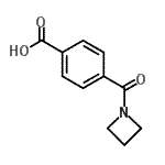 CAS#: 915199-15-4, 4-(1-Azetidinylcarbonyl)benzoic acid