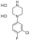 CAS 登录号：91532-33-1， 1-(3-氯-4-氟苯基)-哌嗪