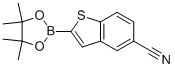 CAS 登录号：915402-11-8， 5-氰基苯并[b]噻吩-2-基硼酸频哪醇酯