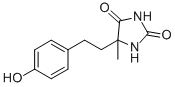 CAS 登录号：91567-45-2， 5-[2-(4-羟基苯基)乙基]-5-甲基咪唑烷-2,4-二酮