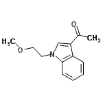 CAS 登录号：915917-10-1， 1-[1-(2-甲氧基乙基)-1H-吲哚-3-基]乙酮