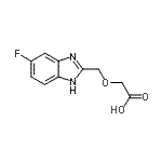 CAS#: 915920-11-5, [(5-Fluoro-1H-benzimidazol-2-yl)methoxy]acetic acid