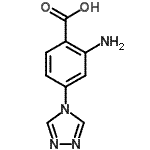 CAS#: 915920-19-3, 2-Amino-4-(4H-1,2,4-triazol-4-yl)benzoic acid