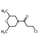CAS 登录号：915920-51-3， 3-氯-1-(2,6-二甲基-4-吗啉基)-1-丙酮