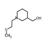 CAS 登录号：915921-51-6， [1-(2-甲氧基乙基)-3-哌啶基]甲醇