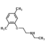 CAS 登录号：915921-73-2， 2-(2,5-二甲基苯氧基)-N-乙基乙胺