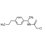 CAS#: 915921-90-3, 2-Chloro-N-[1-(4-propylphenyl)ethyl]acetamide