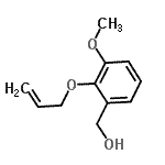 CAS 登录号：915923-18-1， [2-(烯丙氧基)-3-甲氧基苯基]甲醇