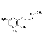 CAS#: 915923-38-5, N-Methyl-2-(2,3,5-trimethylphenoxy)ethanamine