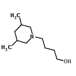 CAS 登录号：915923-62-5， 4-(3,5-二甲基-1-哌啶基)-1-丁醇