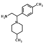 CAS 登录号：915923-71-6， 2-(4-甲基苯基)-2-(4-甲基-1-哌啶基)乙胺