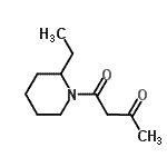 CAS 登录号：915923-74-9， 1-(2-乙基-1-哌啶基)-1,3-丁烷二酮