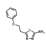CAS#: 915923-86-3, 5-(2-Phenoxyethyl)-1,3,4-thiadiazol-2-amine