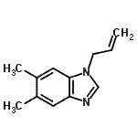CAS 登录号：91649-62-6， 1-烯丙基-5,6-二甲基-1H-苯并咪唑