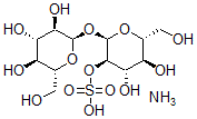 CAS 登录号：91667-49-1， 海藻糖 2-硫酸酯铵盐