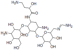 CAS#: 91704-91-5, 6'-N-Formimidoylamikacin