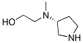 CAS 登录号：917357-86-9， 2-[甲基-(3R)-3-吡咯烷基氨基]-乙醇