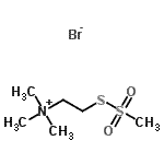 CAS#: 91774-25-3, N,N,N-Trimethyl-2-[(methylsulfonyl)sulfanyl]ethanaminium bromide