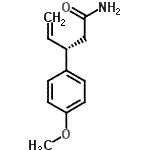 CAS#: 918149-65-2, (3S)-3-(4-Methoxyphenyl)-4-pentenamide