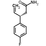 CAS#: 918149-67-4, (3S)-3-(4-Fluorophenyl)-4-pentenamide