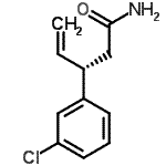 CAS 登录号：918149-69-6， (3S)-3-(3-氯苯基)-4-戊烯酰胺