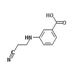 CAS#: 91818-31-4, 3-[(2-Cyanoethyl)amino]benzoic acid