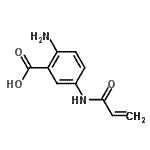 CAS#: 91818-41-6, 5-(Acryloylamino)-2-aminobenzoic acid