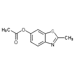 CAS#: 91880-86-3, 2-Methyl-1,3-benzothiazol-6-yl acetate