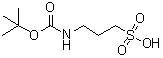 CAS#: 918825-10-2, 3-({[(2-Methyl-2-propanyl)oxy]carbonyl}amino)-1-propanesulfonic acid