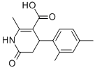 CAS#: 919779-77-4, 4-(2,4-Dimethylphenyl)-1,4,5,6-Tetrahydro-2-Methyl-6-Oxo-3-Pyridinecarboxylic Acid