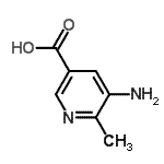 CAS#: 91978-75-5, 5-Amino-6-methylnicotinic acid