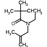 CAS 登录号：919866-02-7， N-乙基-2,2-二甲基-N-(2-甲基丙-2-烯基)丙酰胺
