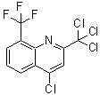 CAS#: 91991-76-3, 4-Chloro-2-(trichloromethyl)-8-(trifluoromethyl)quinoline