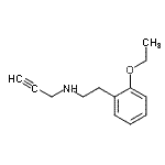 CAS 登录号：92040-07-8， N-[2-(2-乙氧基苯基)乙基]-2-丙炔-1-胺