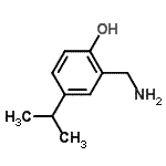 CAS 登录号：92188-39-1， 2-(氨基甲基)-4-异丙基苯酚