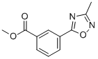 CAS 登录号：921938-57-0， 3-(3-甲基-1,2,4-恶二唑-5-基)-苯甲酸甲酯