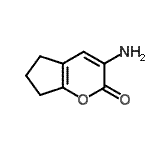 CAS 登录号：922167-66-6， 3-氨基-6,7-二氢环戊烯并[b]吡喃-2(5H)-酮