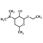 CAS 登录号：92282-07-0， 乙基3,4,6-三脱氧-3-(二甲基氨基)吡喃己糖苷