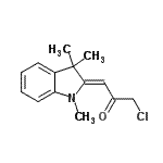 CAS#: 92297-75-1, (3Z)-1-Chloro-3-(1,3,3-trimethyl-1,3-dihydro-2H-indol-2-ylidene)acetone