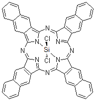 CAS 登录号：92396-91-3， 硅2,3-萘酞菁二氯化物