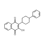 CAS#: 92458-44-1, 2-Hydroxy-3-(4-phenylcyclohexyl)-1,4-naphthoquinone