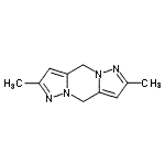 CAS#: 92607-87-9, 2,7-Dimethyl-4H,9H-dipyrazolo[1,5-a:1',5'-d]pyrazine