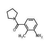 CAS 登录号：926195-24-6， (3-氨基-2-甲基苯基)(1-吡咯烷基)甲酮