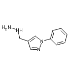 CAS#: 926268-64-6, 4-(Hydrazinomethyl)-1-phenyl-1H-pyrazole