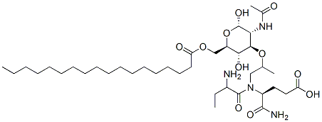 CAS#: 92627-93-5, 6-O-Stearoyl-N-Acetylmuramyl-alpha-Aminobutyryl-Isoglutamine