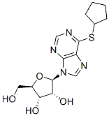 CAS 登录号：92653-99-1， 6-(环戊基硫代)-9-(beta-D-呋喃核糖基)-9H-嘌呤